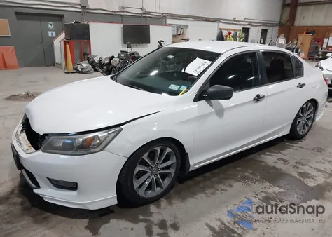 2015 Honda Accord Sport from USA, damaged, VIN 1HGCR2F59FA199331
